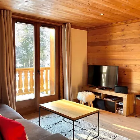 Chic And Cosy With Balcony In Apartment Megeve